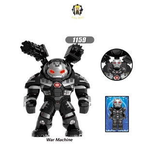 Bigfigure Kèm Minifigure Xếp Hình Lắp Ráp Hulkbuster Iron Man War Machine Nhân Vật Phim Truyện Marvel 1159