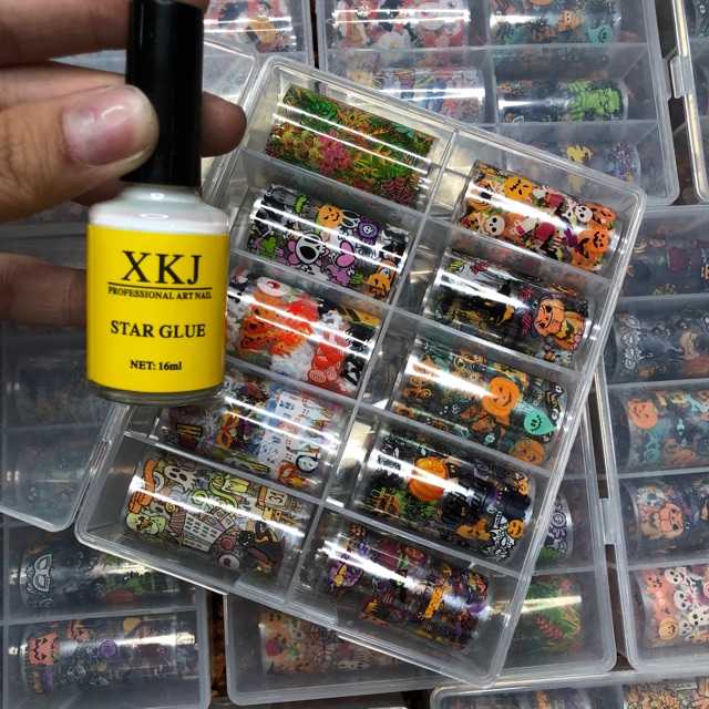 Fion hot mẫu mới tặng chai keo trang trí móng tay chuyên làm nail