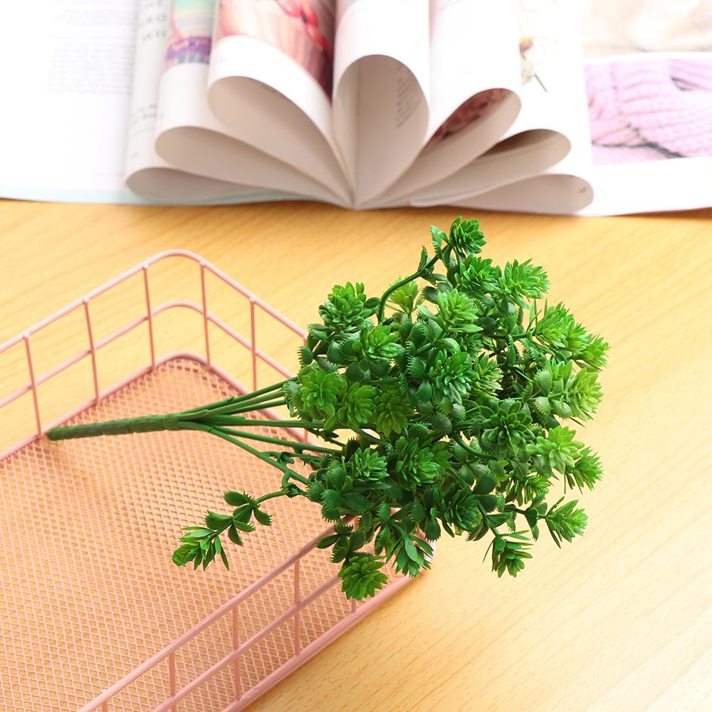 Nhánh 7 Nhánh 28 Lá Cây Nhân Tạo Thời Trang Trang Trí Nhà Cửa