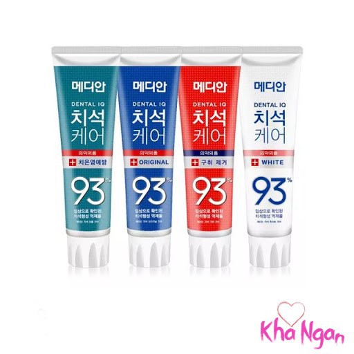 Kem đánh răng MEDIAN Dental IQ Toothpaste 93% - 120gr