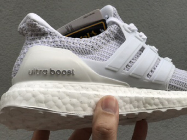 Giày Ultra Boost 4.0 Triple White cao cấp êm bền nhẹ gym chạy bộ