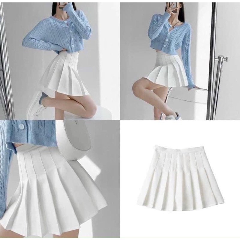 Chân váy tenis/ xếp ly