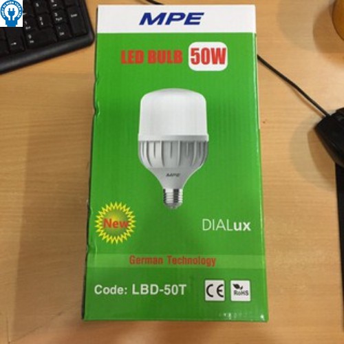 BÓNG LED TRỤ , 50W MPE ánh sáng trắng