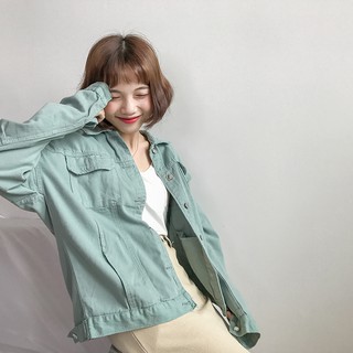 (ORDER) Áo khoác denim màu pastel