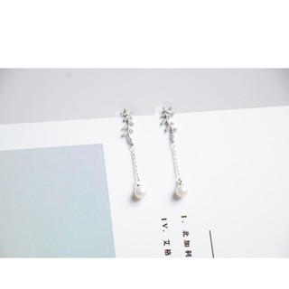 [BẠC 925] KHUYÊN TAI HÀN QUỐC CAO CẤP