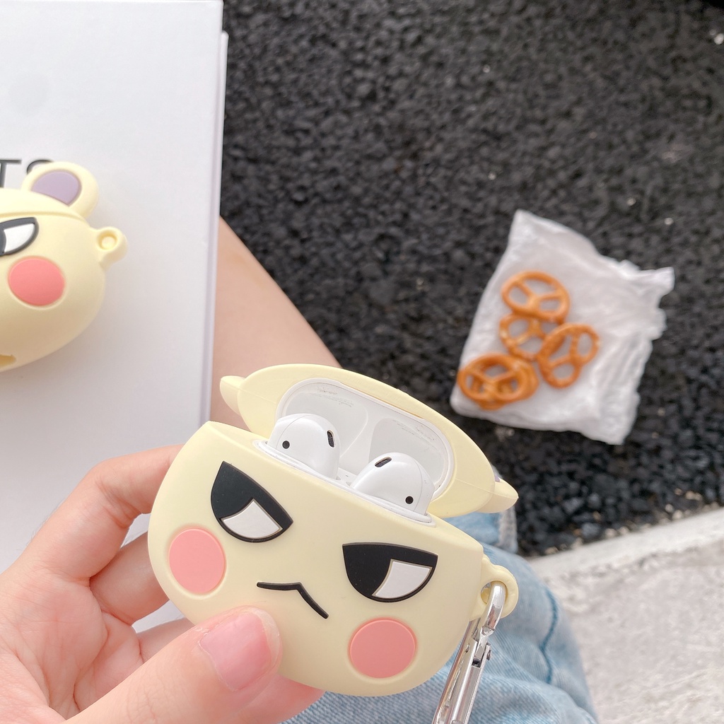 Vỏ Bảo Vệ Hộp Sạc Tai Nghe Airpods 3 Pro AirPods2gen 2021 Họa Tiết Hoạt Hình Dễ Thương Ốp
