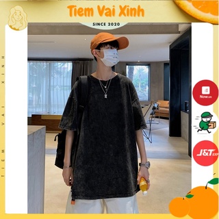  Áo Thun Unisex 🍊 Tiệm Vải Xinh 🍊 Áo Thun Loang Form Rộng Phong Cách Năng Động - Hàng Quảng Châu ĐN 