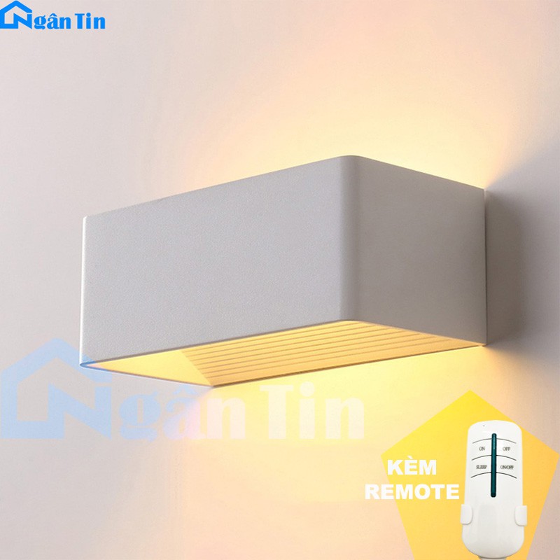 Đèn Led Treo Tường Ốp Tường Trang Trí Trong Nhà Cầu Thang Nhà LED 12W GT351 Ngân Tin (Kèm remote điều khiển từ xa)