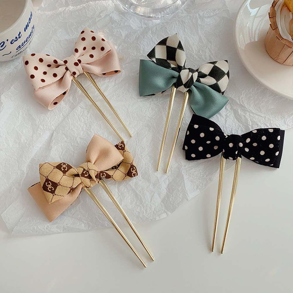 Trâm Cài Tóc Niken Họa Tiết Chấm Bi Dễ Thương Thời Trang Cho Bạn Gái