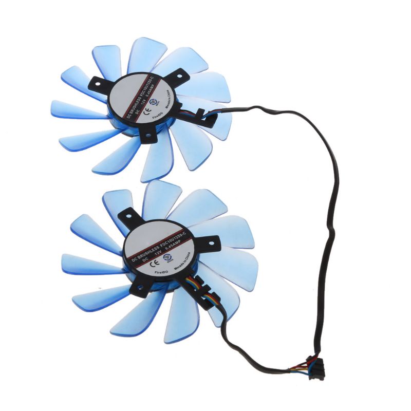Quạt Tản Nhiệt Thay Thế Thẻ Đồ Họa Fdc10U12S9-C 85mm 12v 0.45a 4wire 4pin Vga Cho His Rx 470 Rx474 Rx570