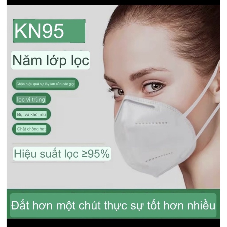 Combo 20 cái khẩu trang KN95