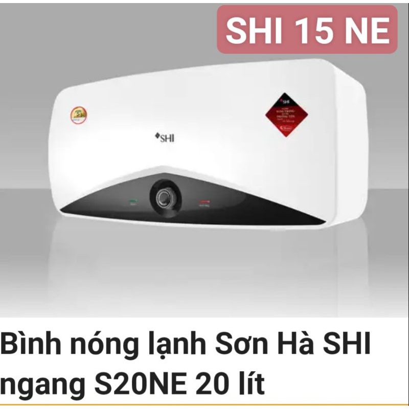 Bình nước nóng Sơn Hà SHI PLUS vuông 20 lít (S20VP)