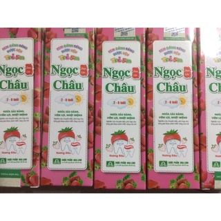 Kem đánh răng trẻ em ngọc châu