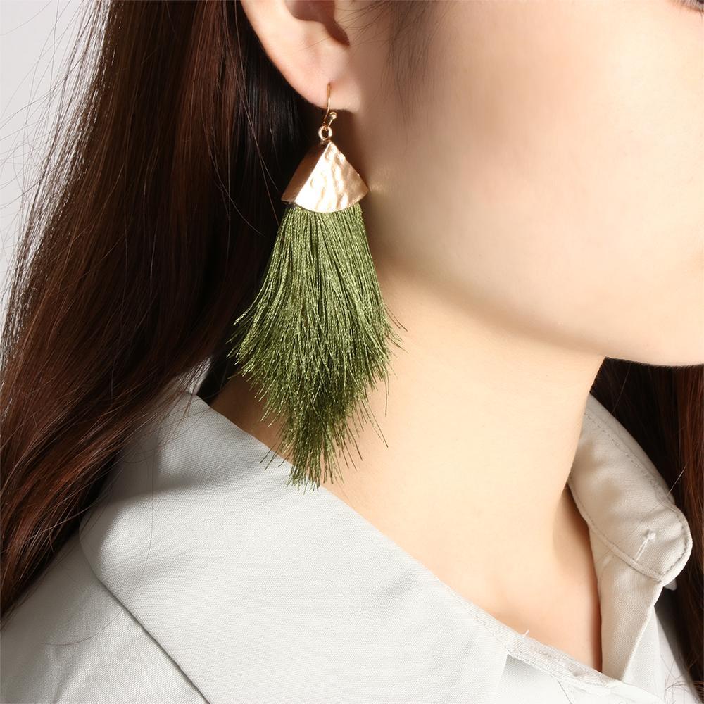 PATH 1 Đôi Bông Tai Phong Cách Bohemia Cổ Điển Dành Cho Nữ