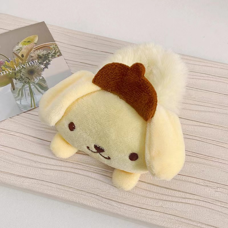 Dây Buộc Tóc Đuôi Ngựa Bằng Vải Bông Hoạt Hình Melody Dễ Thương Thời Trang Thu Đông 2022