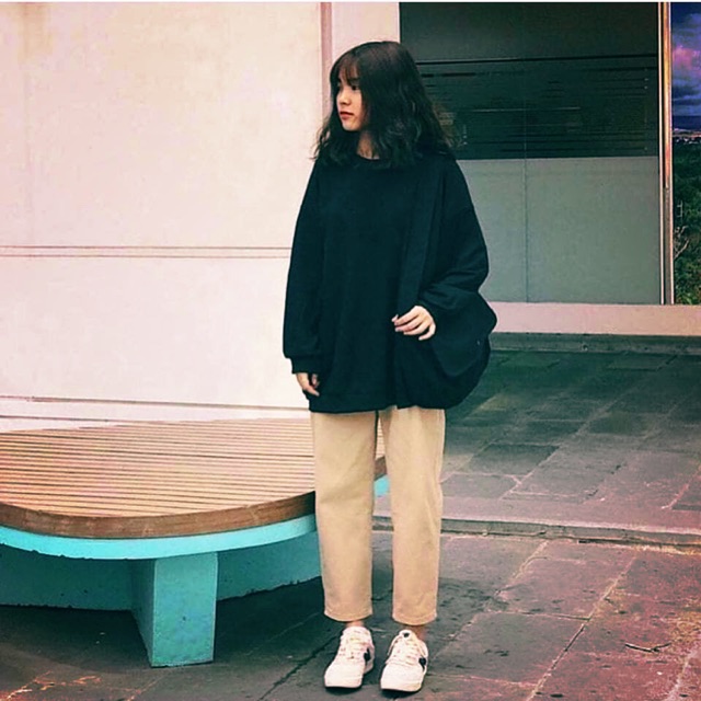 Áo Sweater + Quần Basic