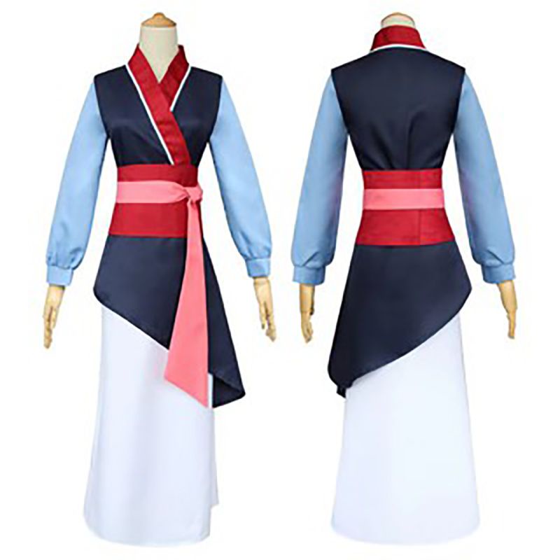 Bộ Kimono Hóa Trang Nhân Vật Mulan Cho Người Lớn Và Trẻ Em