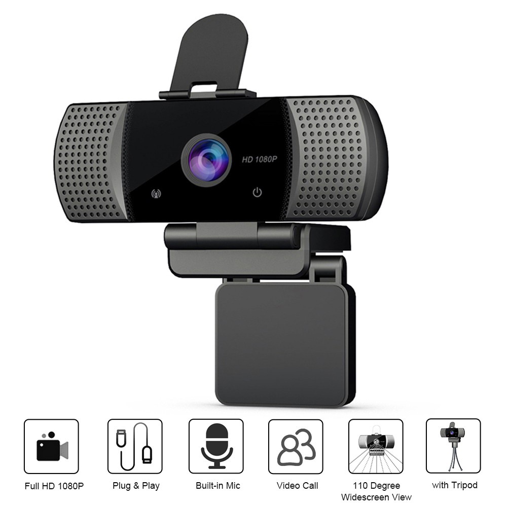 Toàn Bộ Webcam Usb 2.0 Hd 1080p Không Cần Trực Tuyến Có Micro Cho Laptop | WebRaoVat - webraovat.net.vn