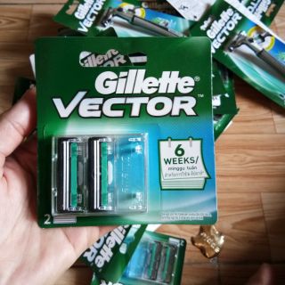 Bộ 2 đầu cạo Gillette vector