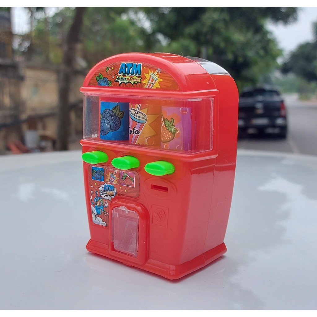 (  Bán Sỉ ) Máy Bán Kẹo ATM MiNi vị kẹo nhật bản siêu ngon siêu hấp dẫn