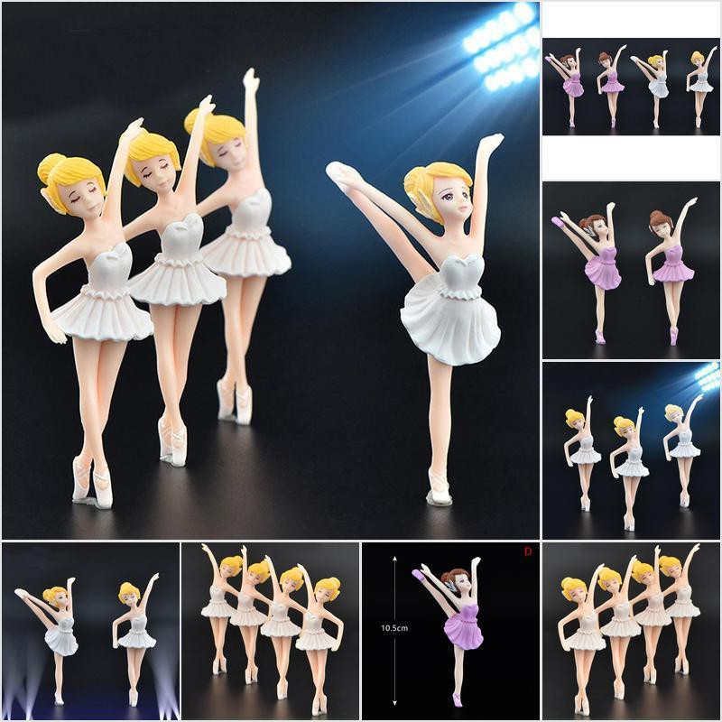 [HoMSI] DIY Miniature Fairy Garden Ornament Decor Pot Craft Ballerina girl Accessorie SUU