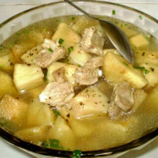 Cây sa kê mới về.