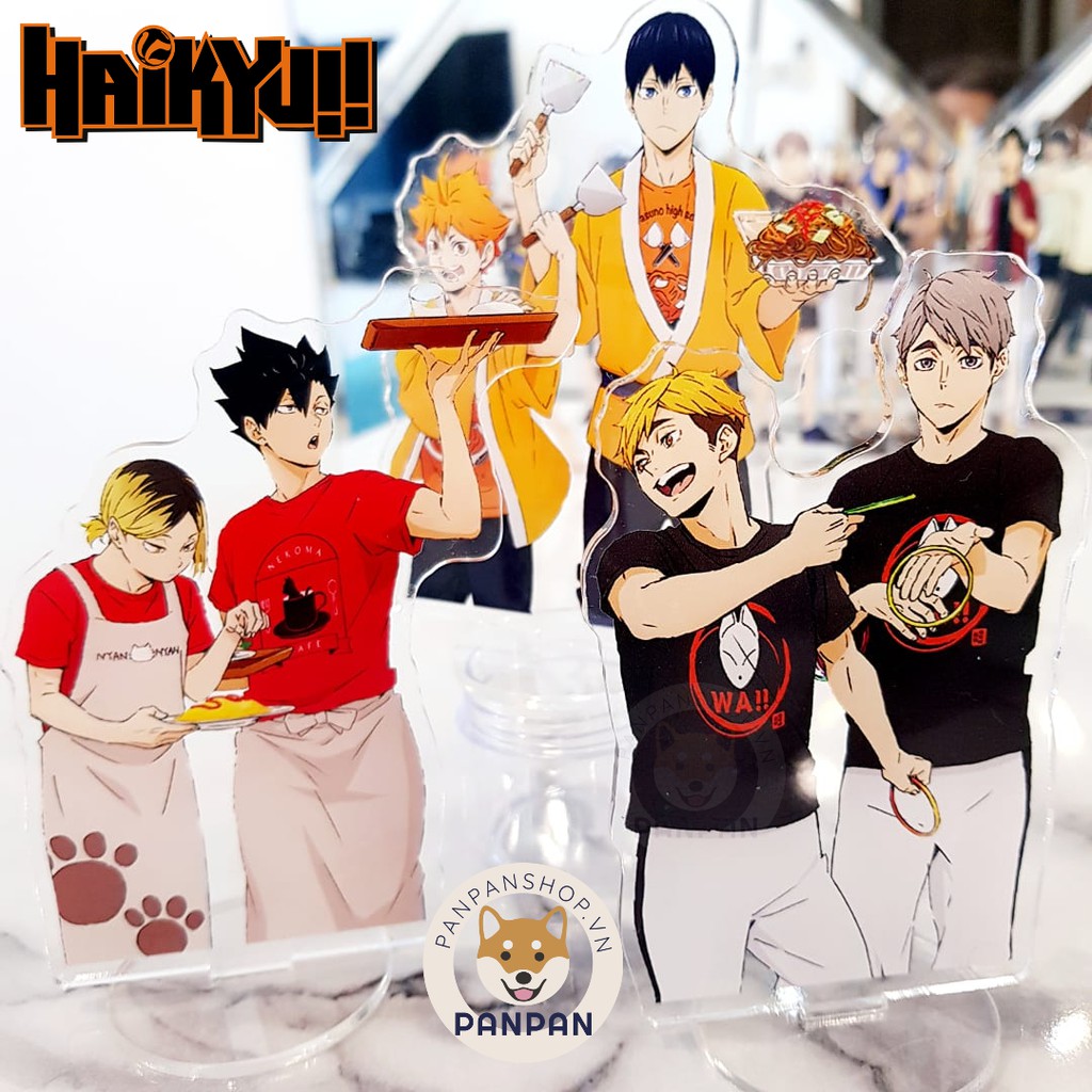 Mô Hình Standee acrylic anime Haikyuu Lễ Hội 12cm (Haikyu)