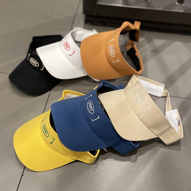 Sẵn Sàng!Mũ Lưỡi Trai Thể Thao Nửa Đầu Chống Nắng Cho Nam Nữ