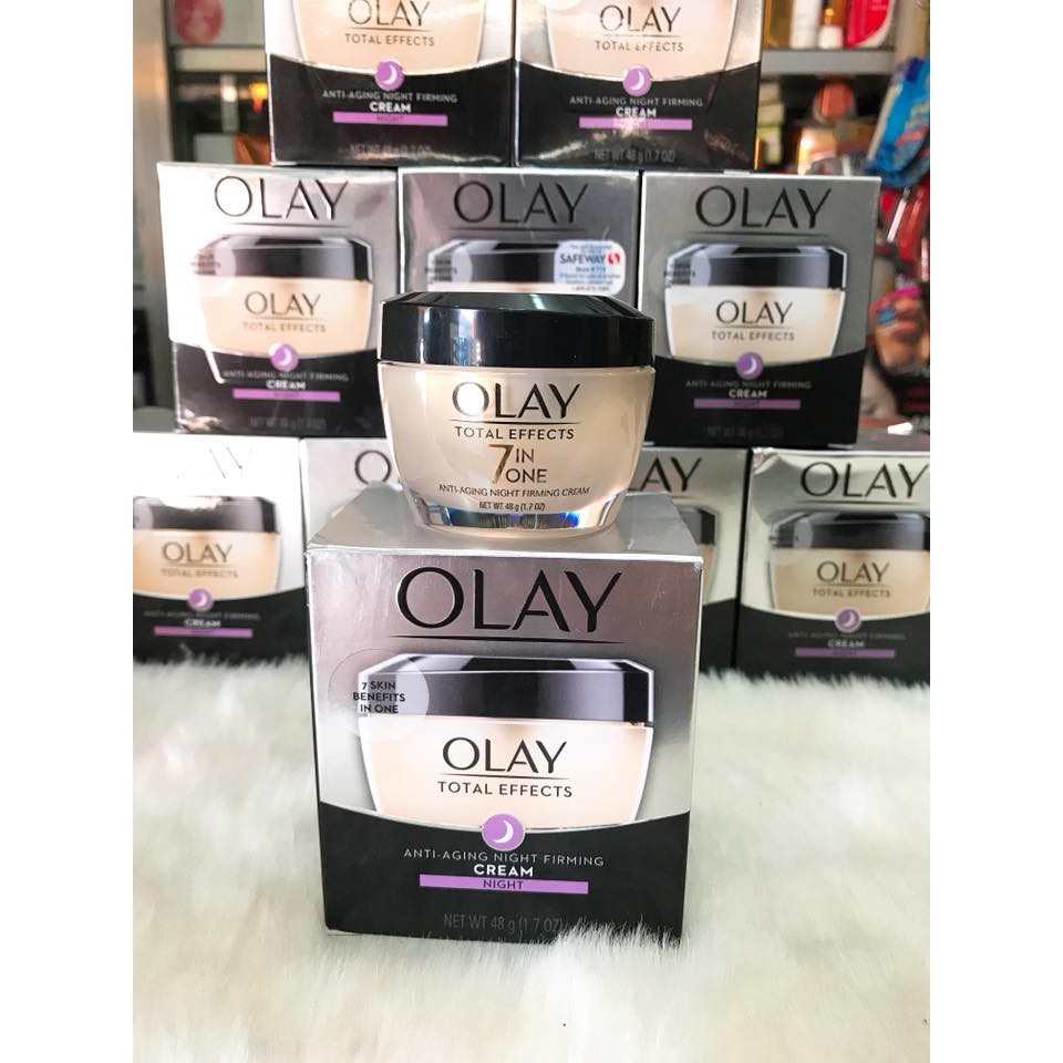 (USA 48g) KEM DƯỠNG DA BAN ĐÊM OLAY TOTAL EFFECTS NIGHT