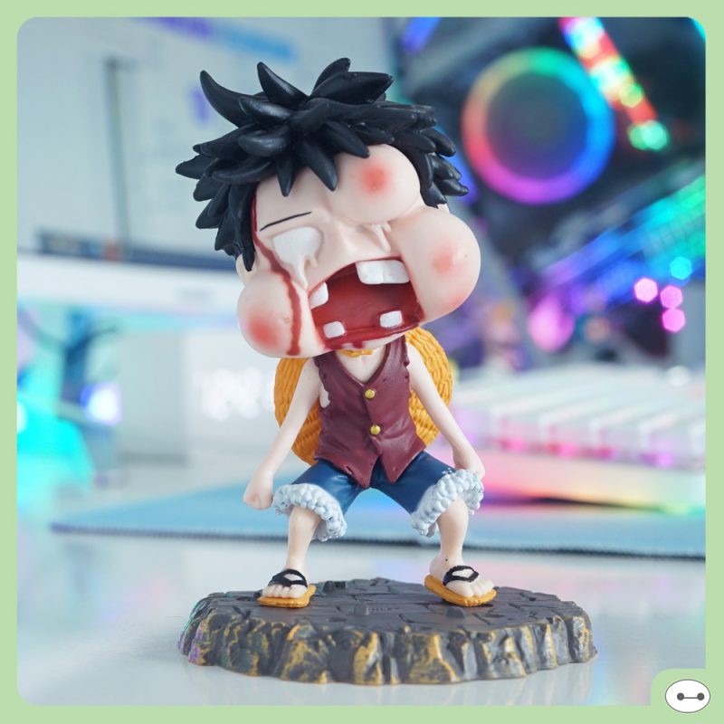 MÔ HÌNH LUFFY ĂN ĐẤM 12CM