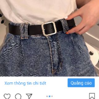 THẮT LƯNG MẶT VUÔNG 3.3CM
