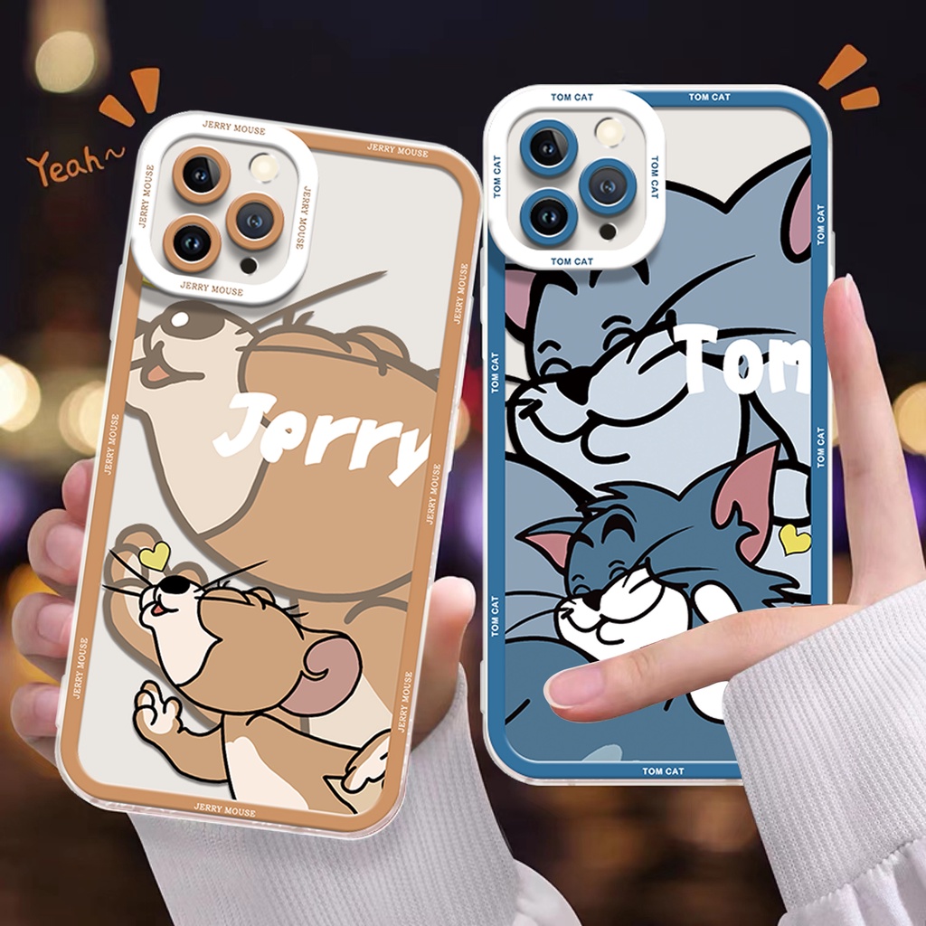 Ốp Điện Thoại Silicon TPU Mềm Trong Suốt In Họa Tiết Dễ Thương Cho IPhone 14 12 13 6 6S 7 8 Plus X XS XR 11 Pro Max