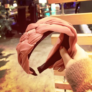 Băng đô turban Hàn Quốc cách điệu thắt bính