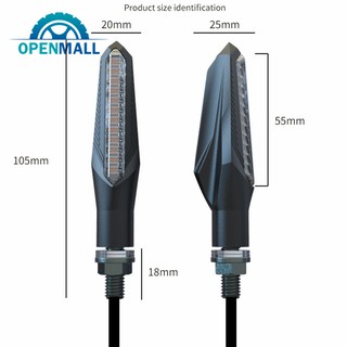 Set 2 đèn LED tín hiệu cho xe mô tô