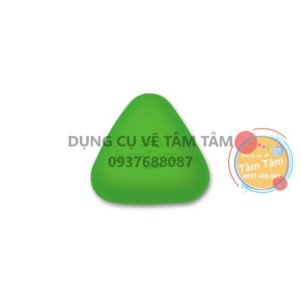 [ TÂM TÂM ]-Gôm Grip Triangle FABER CASTELL, gôm bôi chì màu sáp màu-