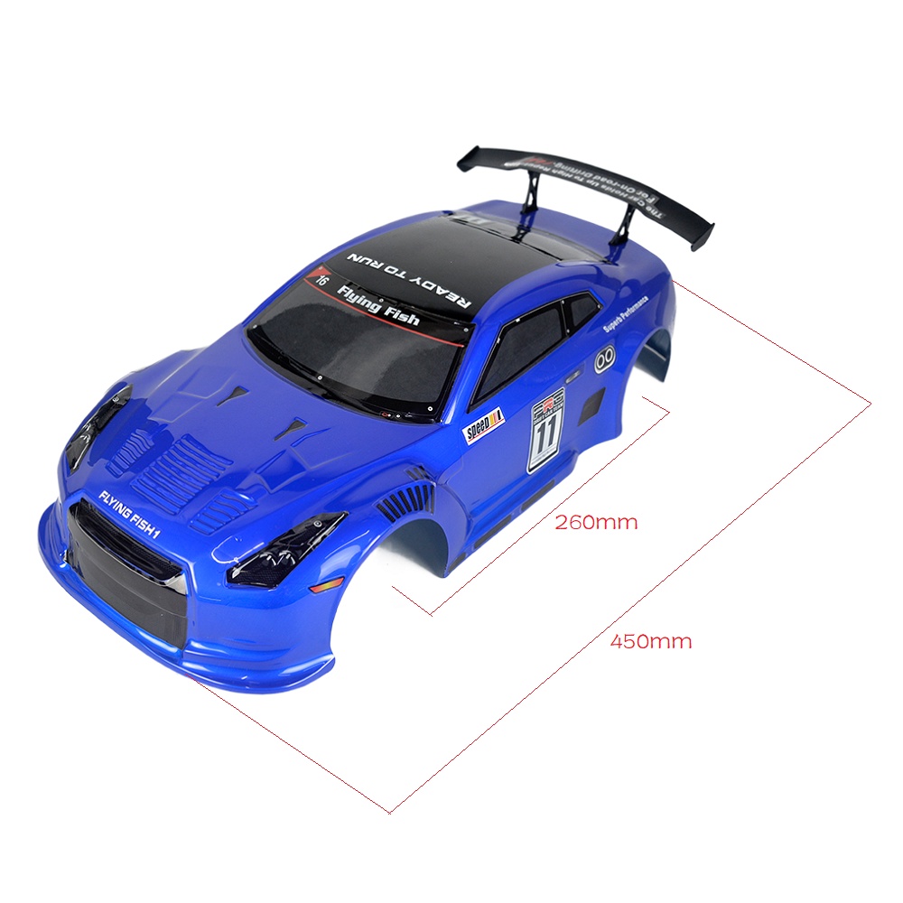 Vỏ Xe Hơi Điều Khiển Từ Xa Bằng PVC Cho HSP 94123 94122 Sakura SXI CS R31 Kyosho Tamiya TT01 TT02 Tỉ Lệ 1 / 10