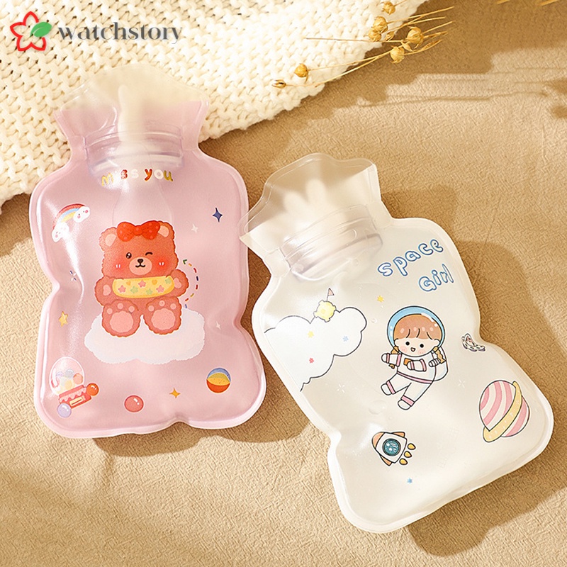 Túi chườm nóng giữ ấm tay mini trong suốt chống cháy nổ dễ thương