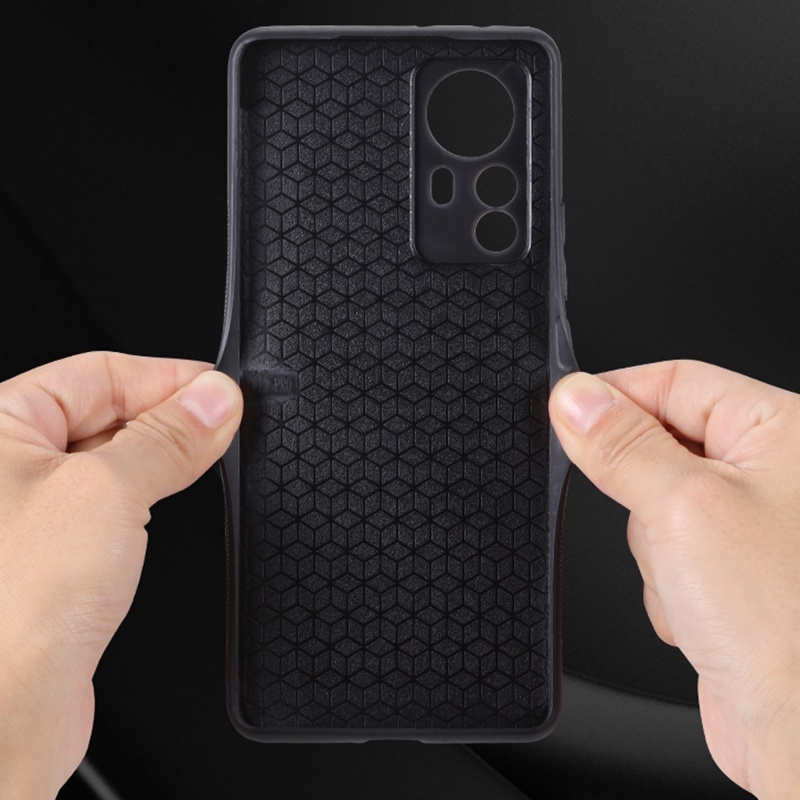 Ốp Điện Thoại Da Mềm Cao Cấp Cho Xiaomi 12 Pro Lite 12X 12S POCO X4 GT M4 Pro 5G Mi 12Pro 12Lite Mi12 Xiaomi12