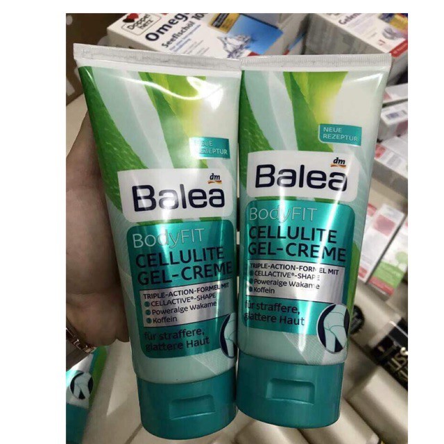 Kem Đánh Tan Mỡ Bụng Đùi Mông Balea BodyFit Cellulite Gel Creme