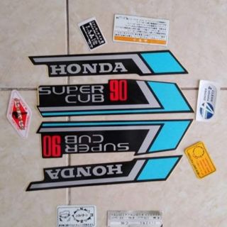 Tem dán xe cub đời 82
