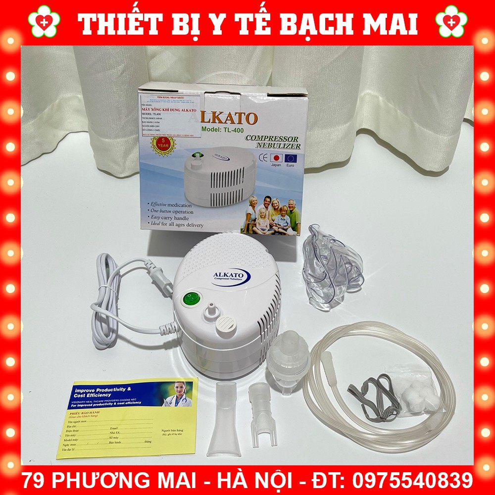 Máy Xông Mũi Họng Alkato TL400 - Chất Lượng Giá Tốt Nhất