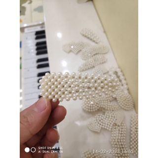 Cặp tóc ngọc trai phong cách Hàn Quốc