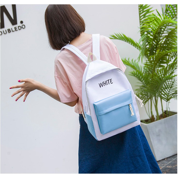 (NEW) Balo Tuổi Teen Màu Sắc Pastel