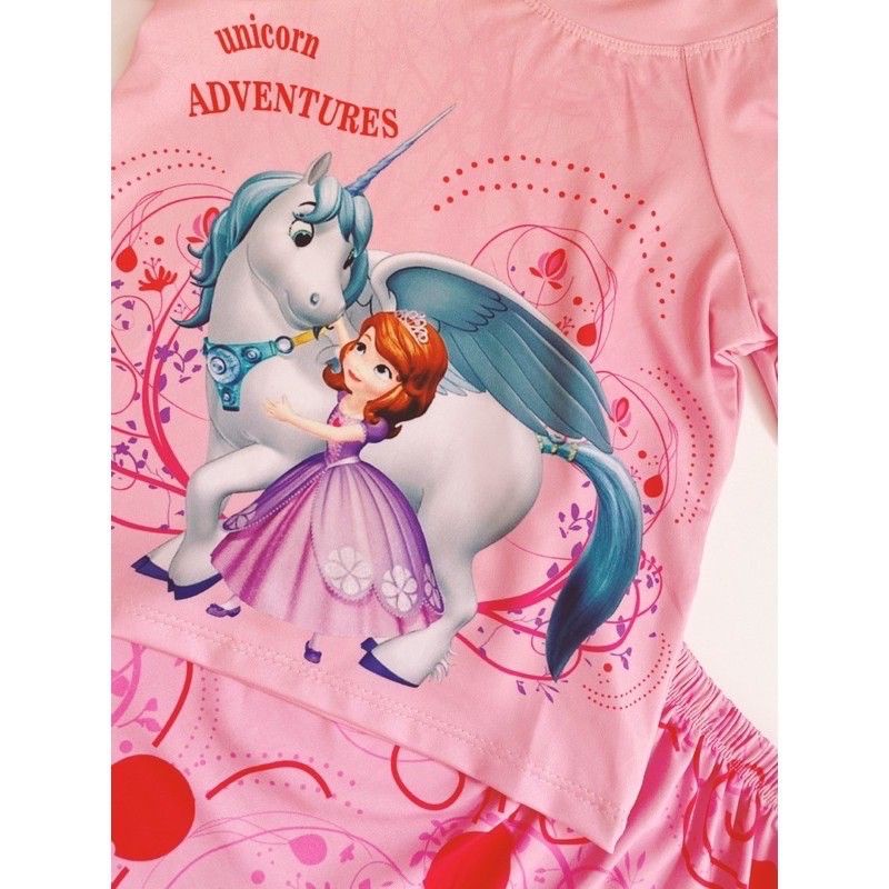 Bộ bơi công chúa cho bé gái tp017