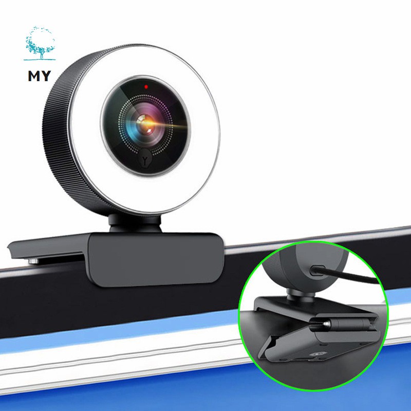 Webcam 2k / 1080p Hd Có Thể Điều Chỉnh Và Mic