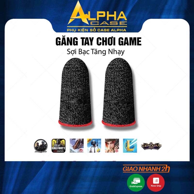 Găng bao ngón tay chơi game chống rít mồ hôi chơi game