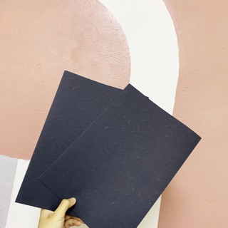 Bìa đen A4 vân sần