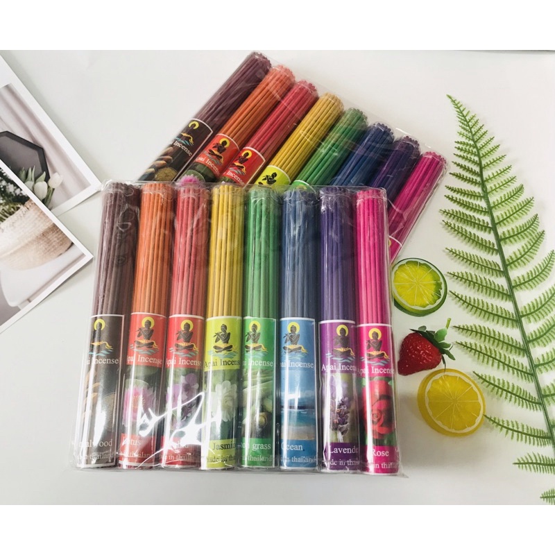 01 bó Nhang Thơm Aroma Incense Thái Lan 20cm