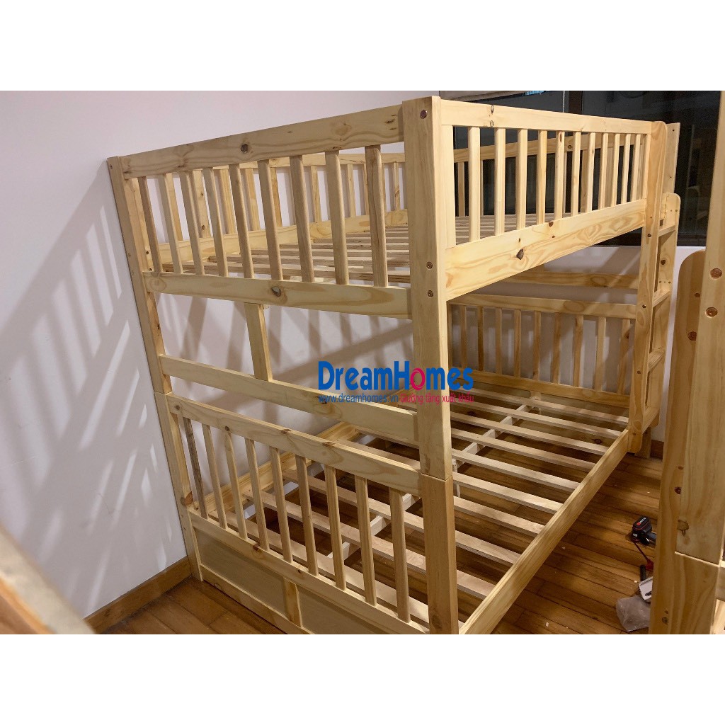 ̣[XẢ HÀNG] Giường Tầng Unit (1m2) Có Hộc Kéo- (TN)