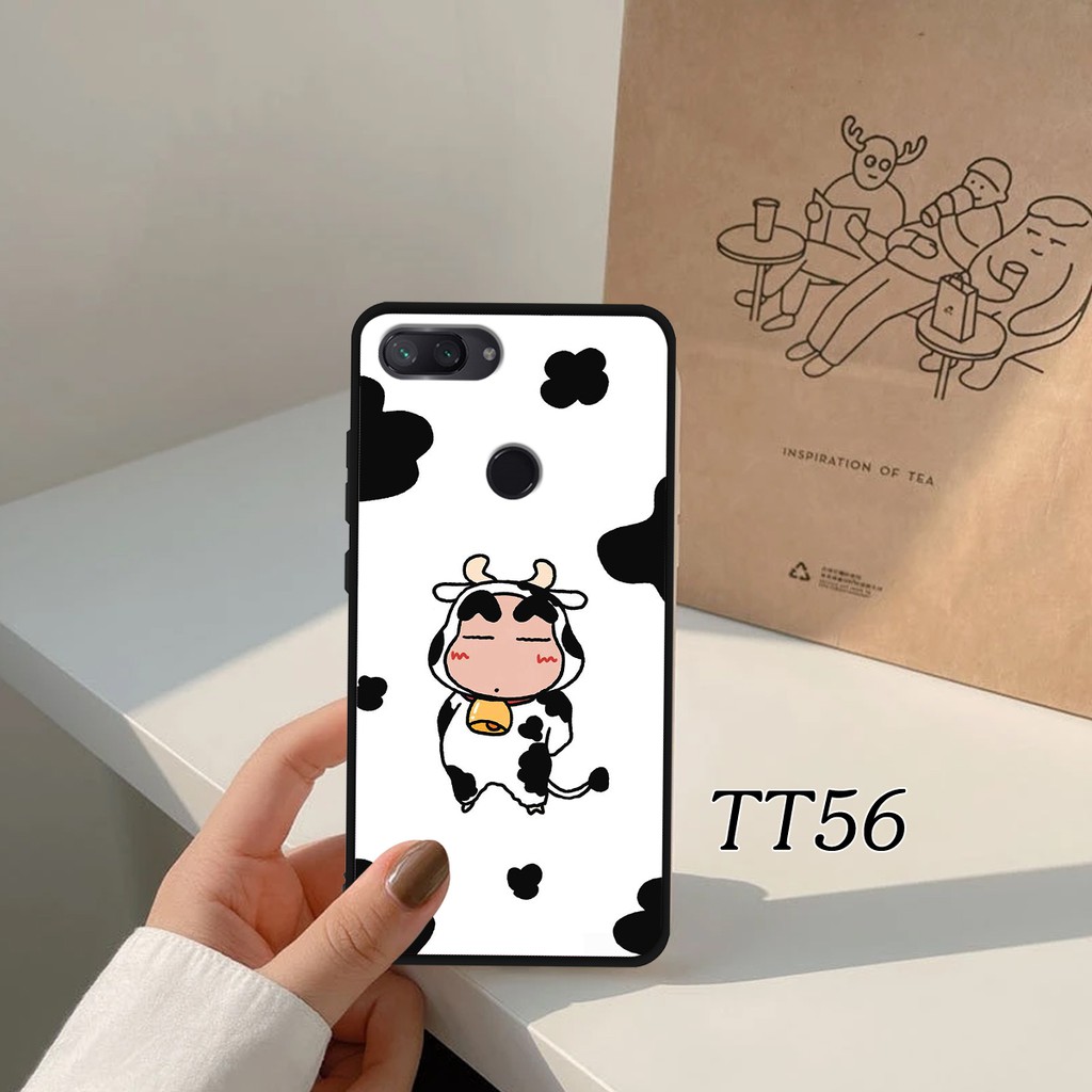 Ốp lưng Xiaomi 8 Lite - Xiaomi Mi 8 - Xiaomi 8 SE in họa tiết Bò sữa, hạn chế bám bẩn, chống mồ hôi siêu đẹp.